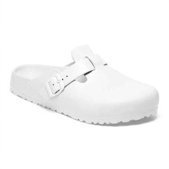 BIRKENSTOCK Shoes - NEW BIRKENSTOCK women's boston eva mules in white